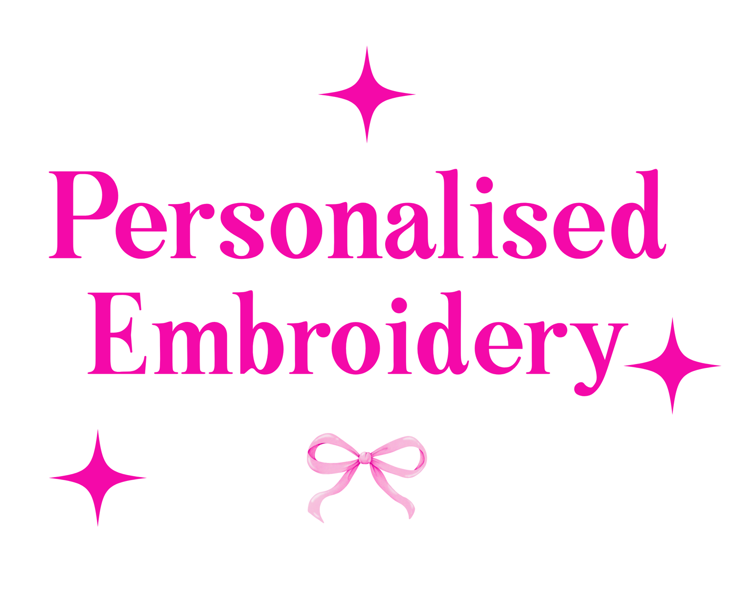 Personalised Embroidery ♥︎