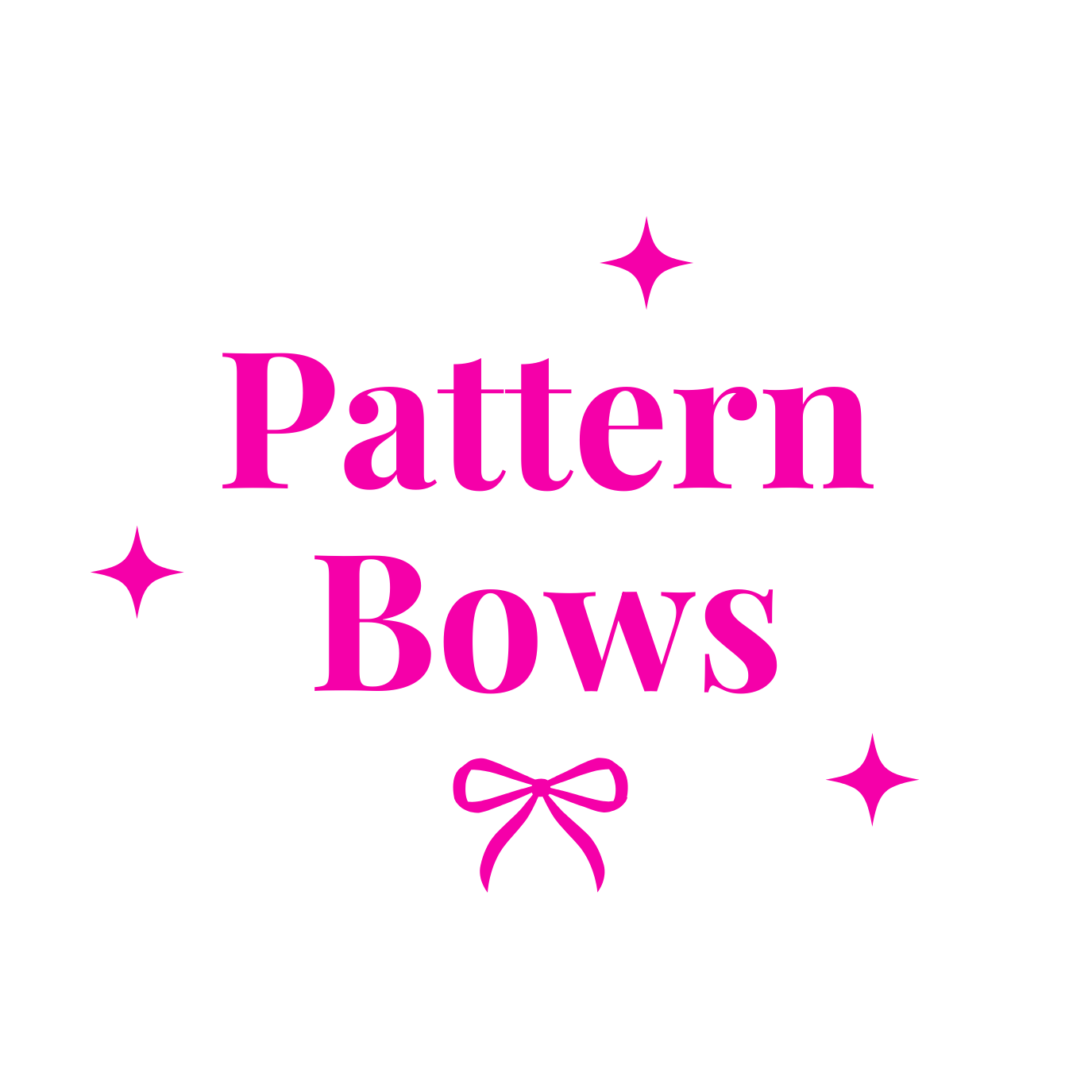 Pattern Bows ♥︎