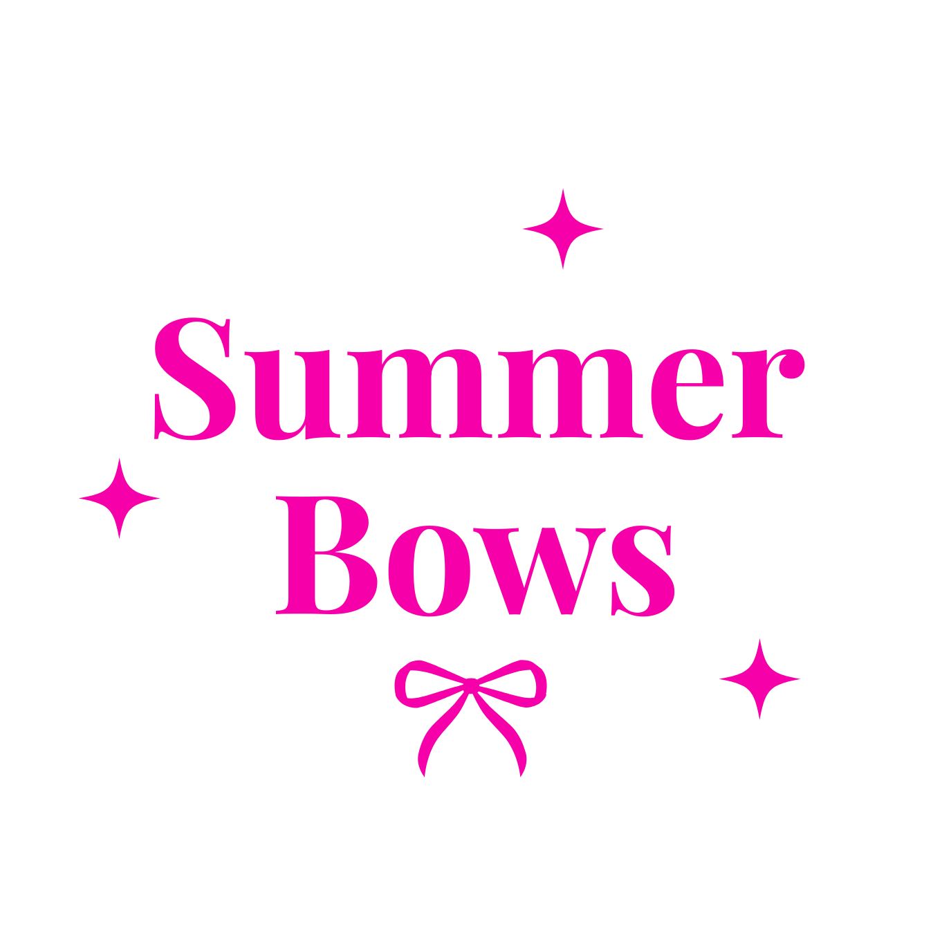 Summer Bows ♥︎