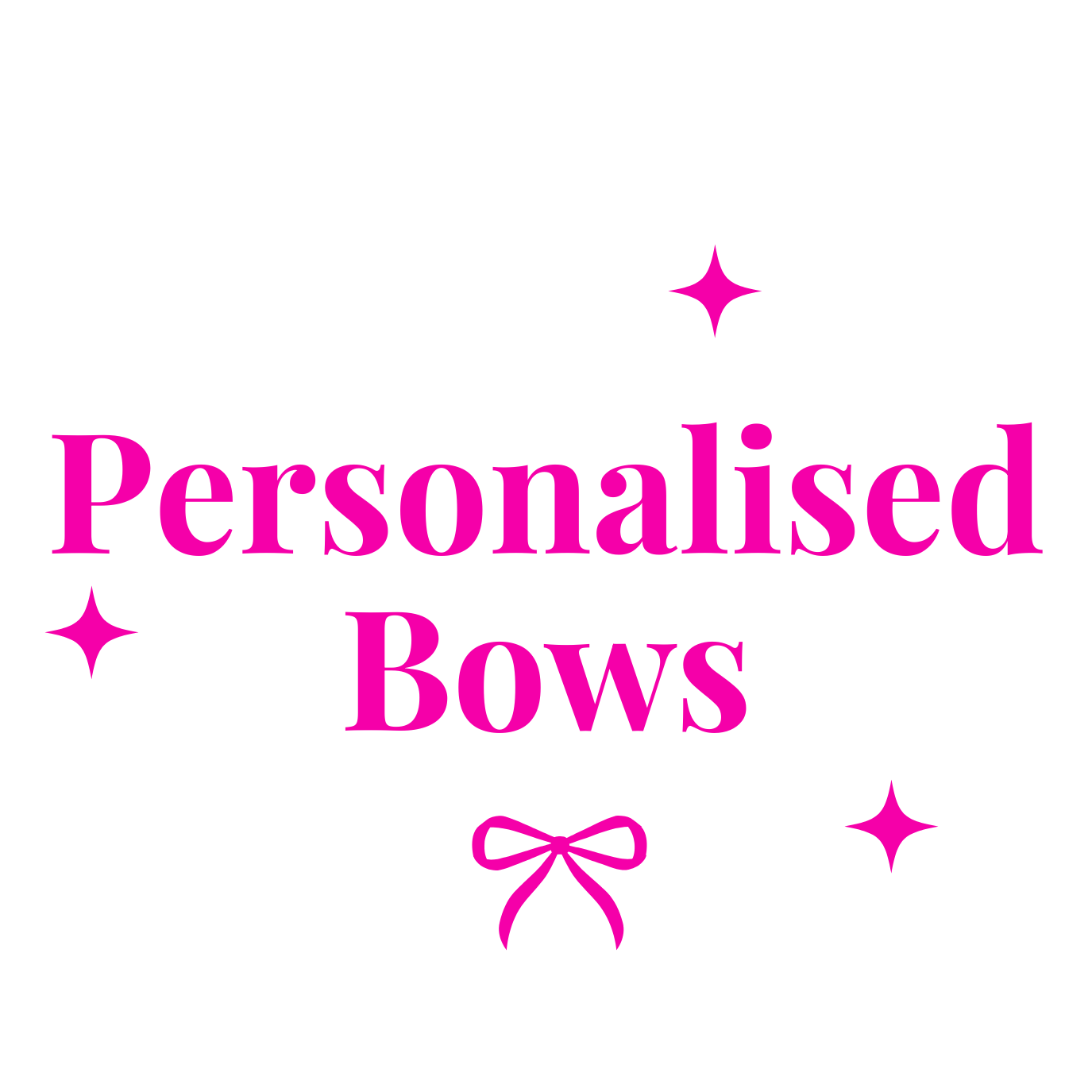 Personalised Bows ♥︎