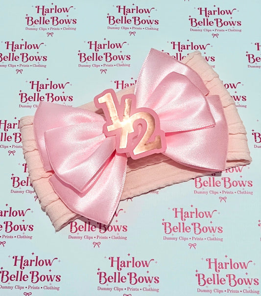 Half Birthday Bow ♥︎