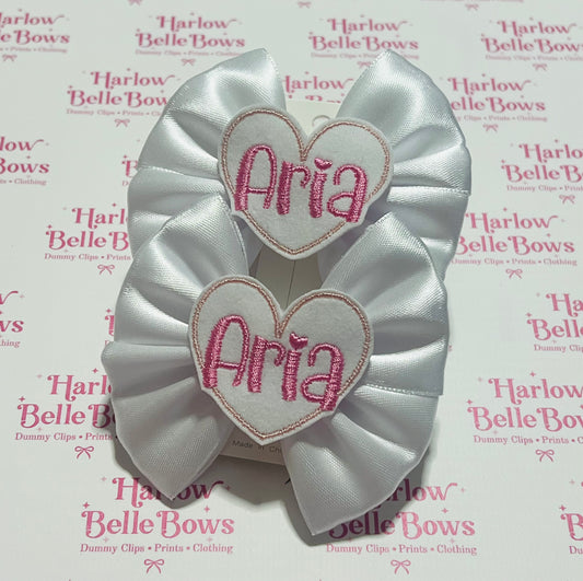 Personalised embroidery piggies ♥︎